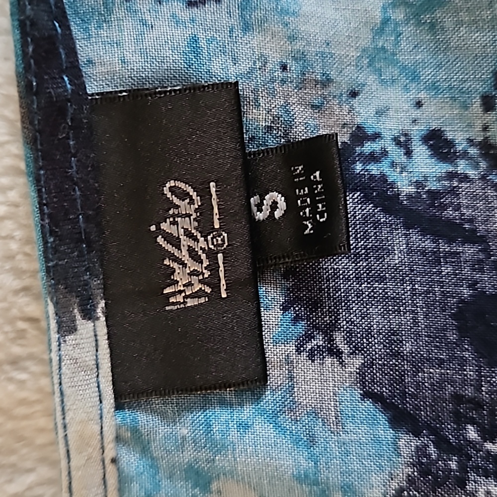 Mossimo Watercolor Wrap Dress - Picture 6 of 6